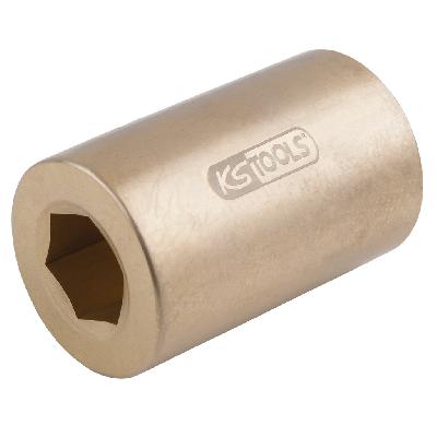 QTi Non Sparking, Non Magnetic Socket 1" Sq. Drive In Metric/Imperial
